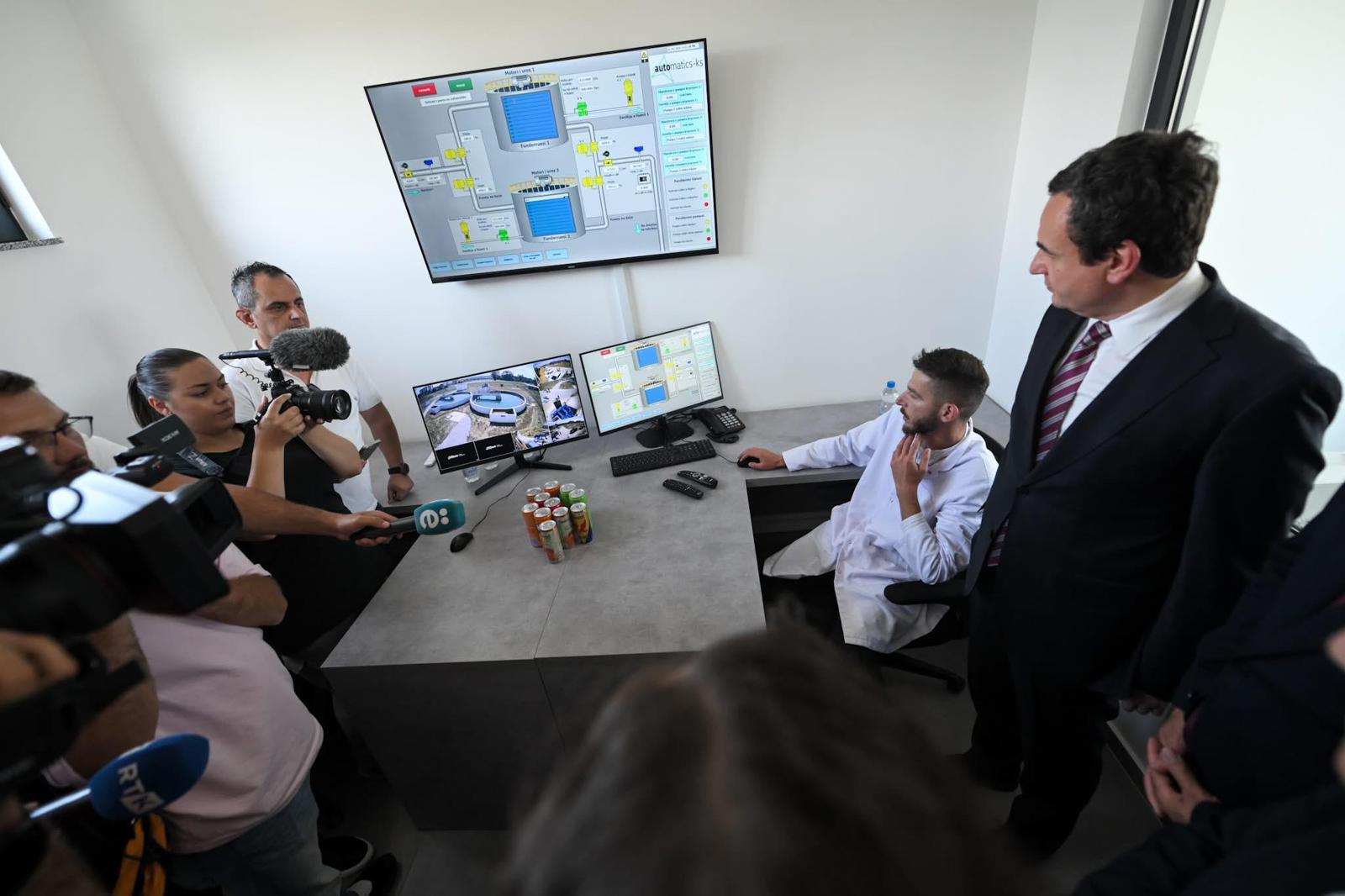 SCADA HMI demonstration to officials