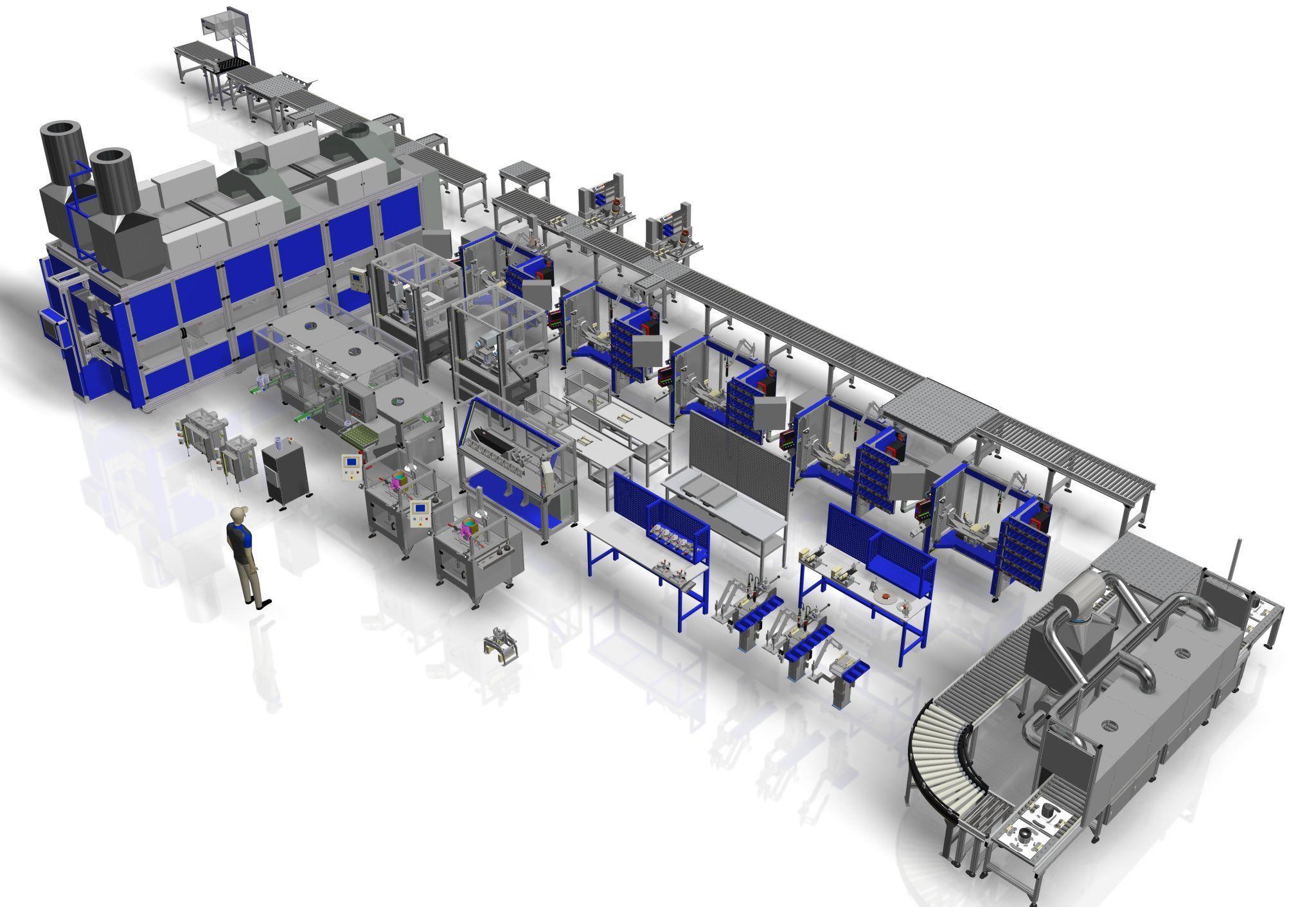 Induction Motor Production Line